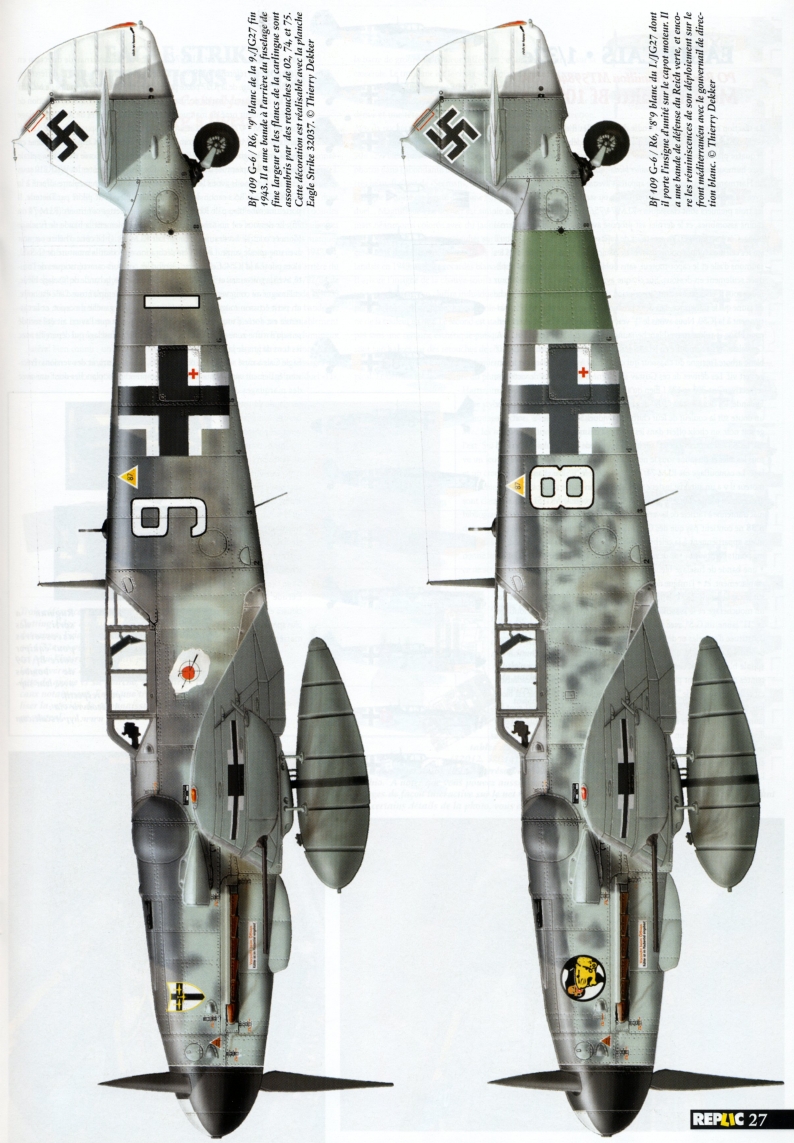 Replic 126 - F-15 Eagle, A-4 Skyhawk, Ki-84, Me-109 G